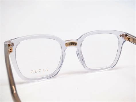 transparent gucci glasses|gucci transparent eyeglasses.